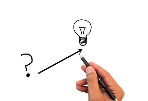 Question to answer 库存照片