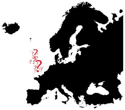 Question Brexit Stock Illustration