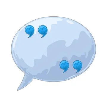 Question bubble illustration Stock Illustration