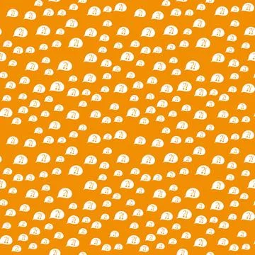 Question Bubbles Seamless Pattern. Question and Exclamation Mark in Comic B.. Illustrazione stock