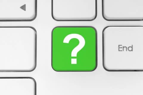 Question button Stock Photos