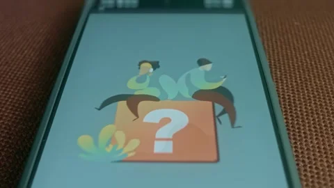 Question concept, people asking questions, presentation Stock Footage 309688331