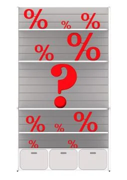 Question on discounts Stock Illustration