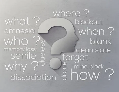 Question everything. A graphic illustration of question-related words. Stock Illustration
