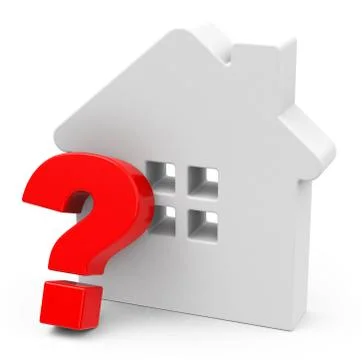 The question house Stock Illustration