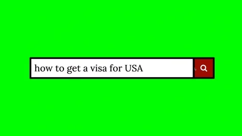 Question how to get a Visa for USA Stock Footage 90692490