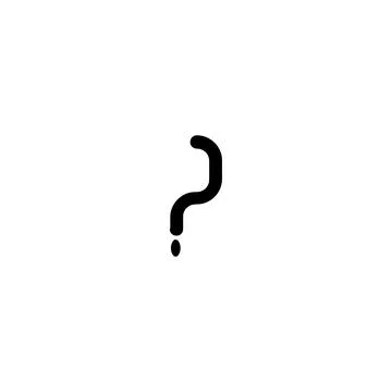 Question icon. Simple style poster background symbol. Question brand logo d.. Illustrazione stock