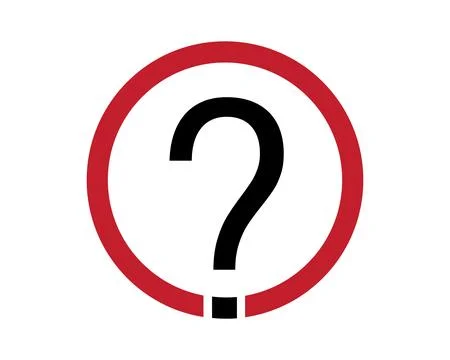 Question Icon Vector flat design Stock Illustration