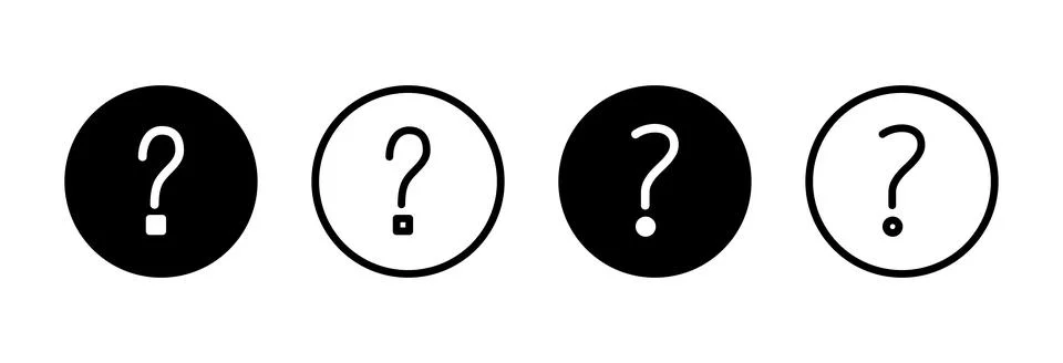 Question icon vector illustration. question mark sign and symbol 스톡 일러스트