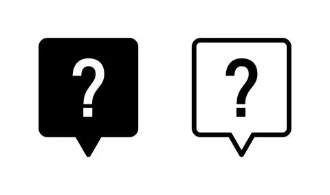 Question icon vector. question mark icon イラスト素材