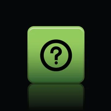 Question icon web Stock Illustration
