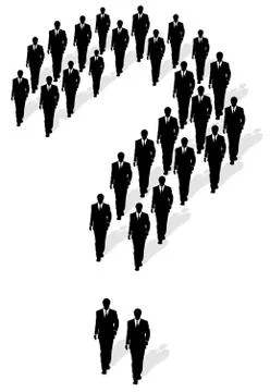 The question Stock Illustration