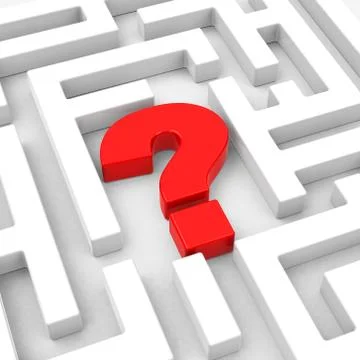 The question Stock Illustration