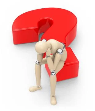 The question Stock Illustration