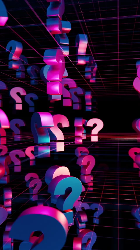 Question Mark 05 4K Stock Footage 332962870