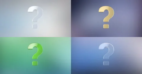 Question Mark 3d icon 3d Icon Stock Footage 66608556