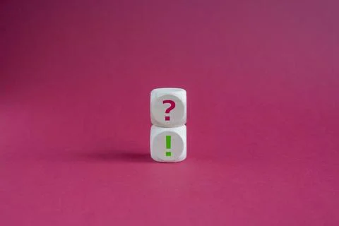 Question mark and exclamation mark symbol. Question mark and exclamation mark 库存照片