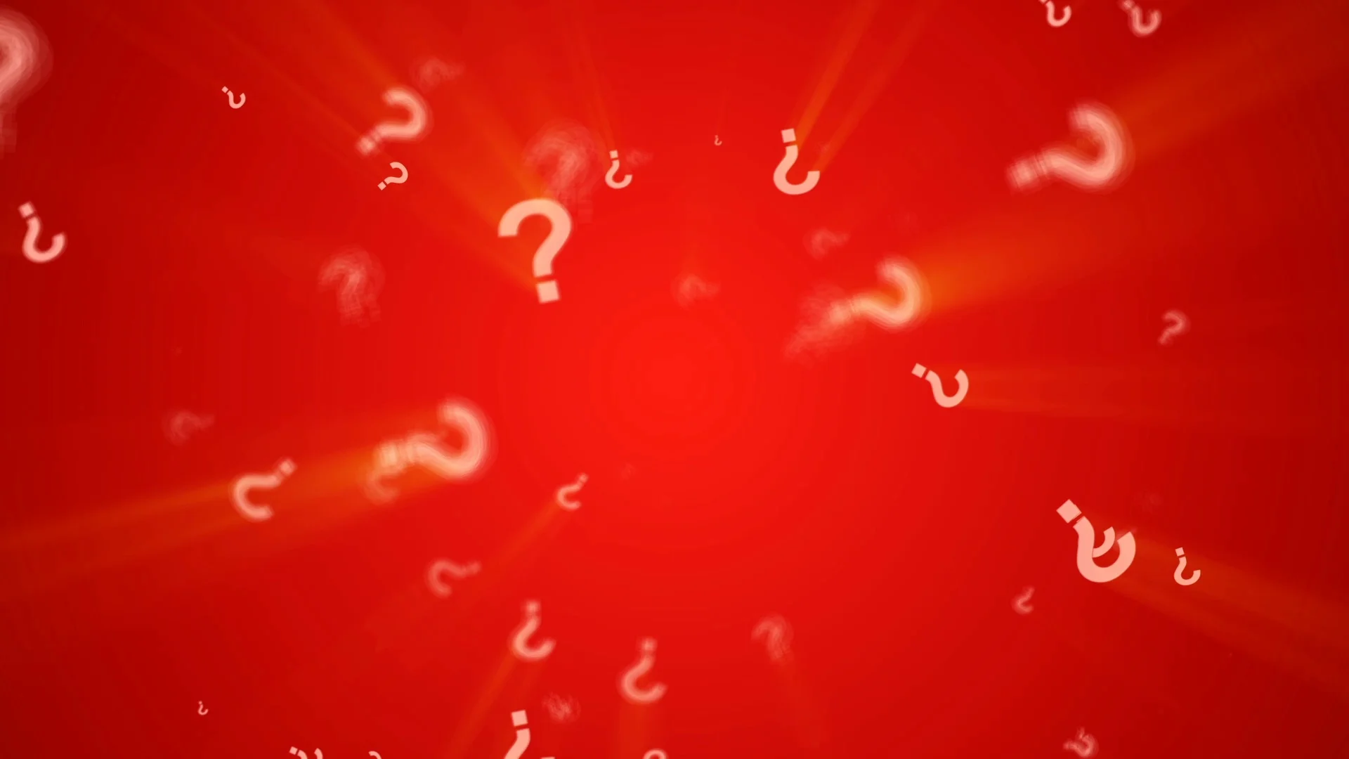 Question Mark Animated Looping Spin Back... | Stock Video | Pond5