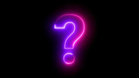 Question mark animation Stock Footage 304562277