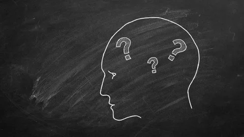 Question mark animation Stock Footage 304562282