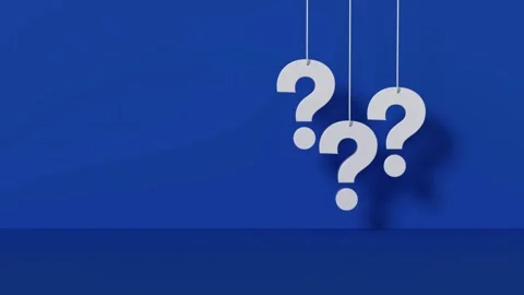 Question mark animation Stock Footage 304562286