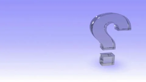 Question mark animation Stock Footage 304562303