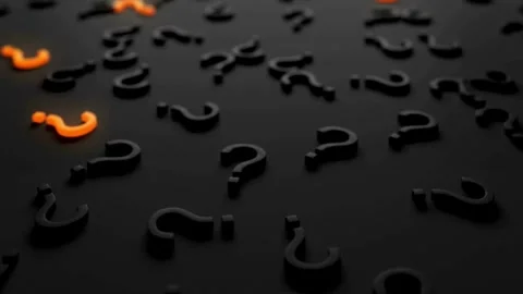 Question mark animation Stock Footage 304562307