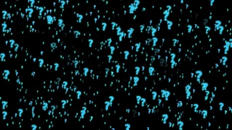 Question mark animation Stock Footage 304562329