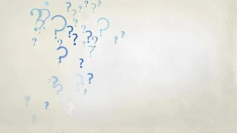 Question mark animation Stock Footage 304562344