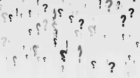 Question mark animation Stock Footage 304562448