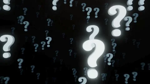 Question mark animation Stock Footage 304562450