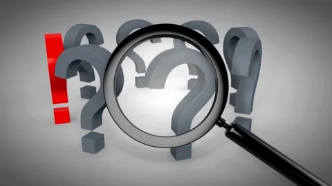 Question mark animation Stock Footage 304562470