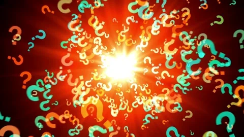 Question Mark Asking Ideas Stock Footage 266123714