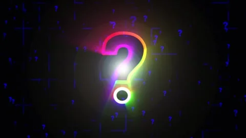 Question mark Background Stock Footage 273167649