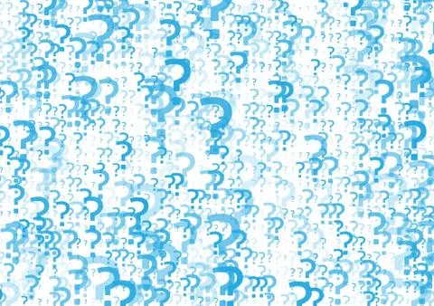 Question mark background Stock Illustration