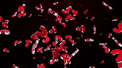 Question Mark Background Loops Stock Footage 343279780