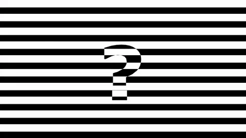 Question mark becomes a sign of response 스톡 동영상 69764512