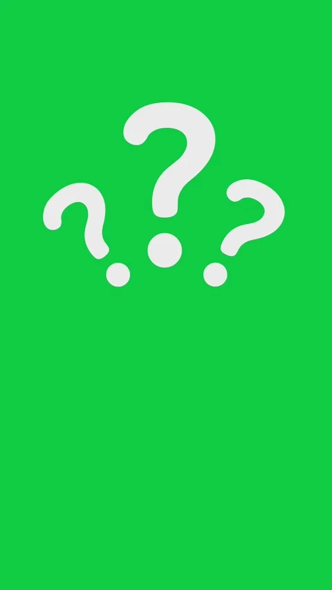 Question mark blink animation. Stock Footage 297141572