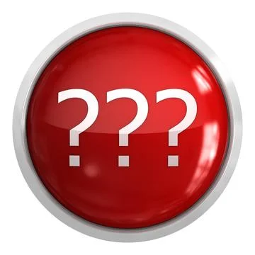 Question mark button Stock Illustration