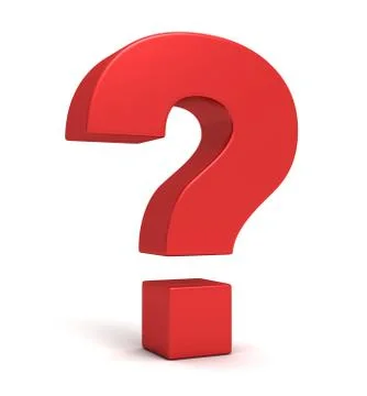 Question mark concept 3d illustration 스톡 일러스트