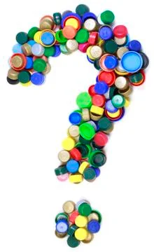 Question mark cutout Stock Photos