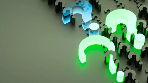 Question mark decor Stock Illustration