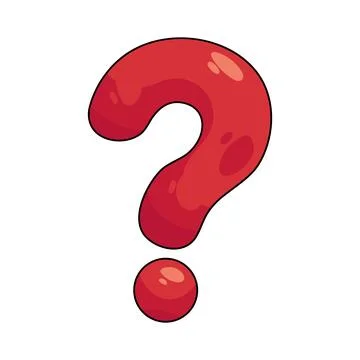 Question mark emoji Stockillustratie