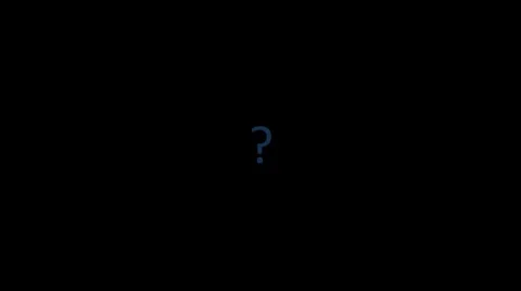 QUESTION MARK-Expanding alpha Stock Footage 7767344