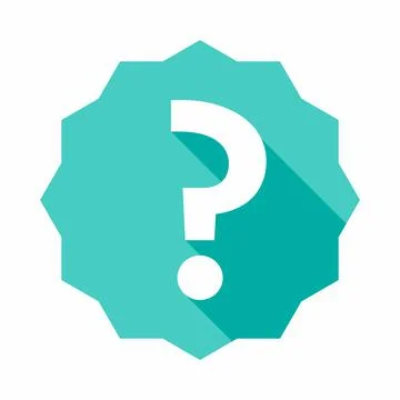Question mark, FAQ sign, Help symbol, vector mark symbols light blue style. I Stock Illustration