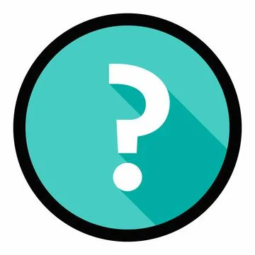 Question mark, FAQ sign, Help symbol, vector mark symbols light blue style. B Stock Illustration