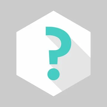 Question mark, FAQ sign, Help symbol, vector mark symbols light blue style. I Stock Illustration