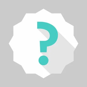 Question mark, FAQ sign, Help symbol, vector mark symbols light blue style. I Stock Illustration