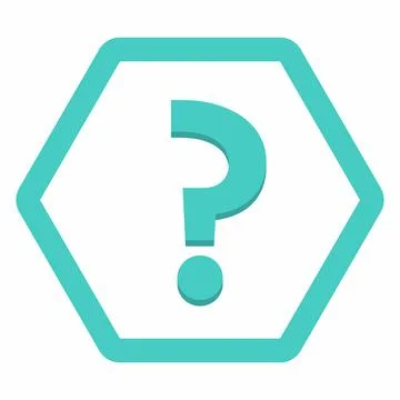 Question mark, FAQ sign, Help symbol, vector mark symbols light blue style. I Stock Illustration