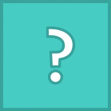 Question mark, FAQ sign, Help symbol, vector mark symbols light blue style. I Stock Illustration